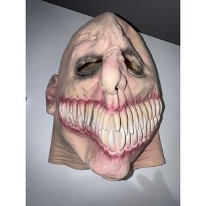 Halloween Cosplay Mask Horror Headgear Latex Clown Mask Terror Creepy Gagtooth R